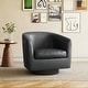 preview thumbnail 32 of 143, Modern 360°Swivel Accent Chairs Barrel Armchairs