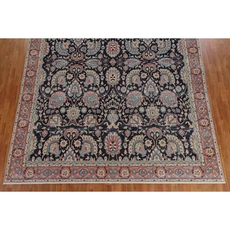 Floral Sultanabad Ziegler Turkish Oriental Area Rug Wool Hand-knotted - 9'9" x 13'0"