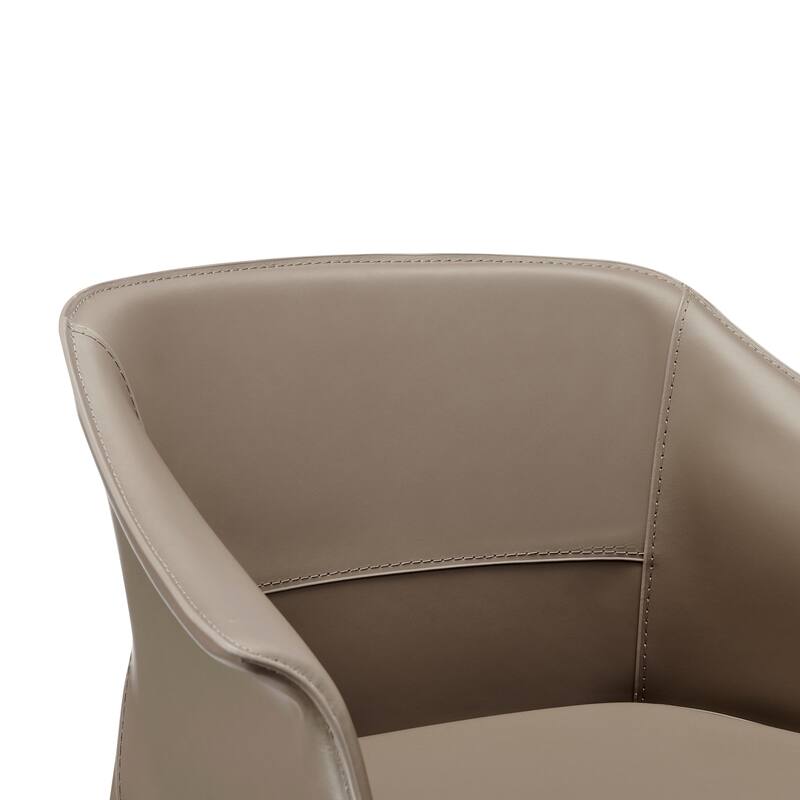 NPD Furniture Callie Recycled Leather Counter Stool