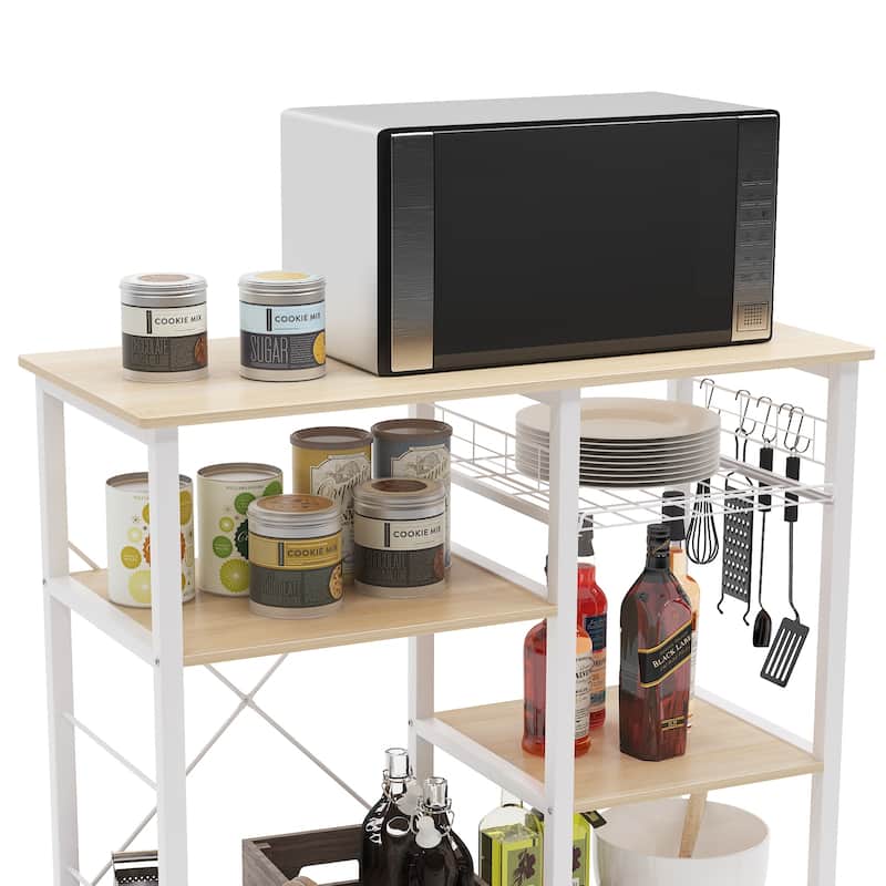 3-Tier Kitchen Baker Rack Utility Microwave Oven Stand 