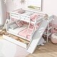 preview thumbnail 7 of 18, Twin over Full Bunk Bed with 2 Drawers, Slide, Shelves, Ladder