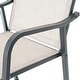 preview thumbnail 13 of 11, Outdoor Bar Stools Patio Bar Chairs and Glass Bar Table with Umbrella Hole