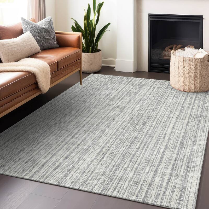 Premium Washable Super Soft Striped Mayfield Rug