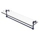 preview thumbnail 17 of 55, Allied Brass 16 Inch Glass Vanity Shelf with Integrated Towel Bar 22 - Mediterranean Blue