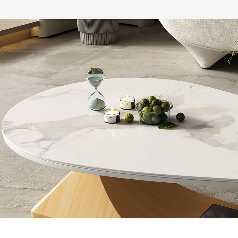 JASIWAY Affordable Luxury Modern Coffee Side Table