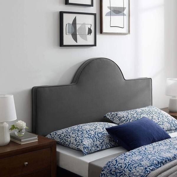 Twin Velvet Headboard with Adjustable Height and Modern Design - Bed ...