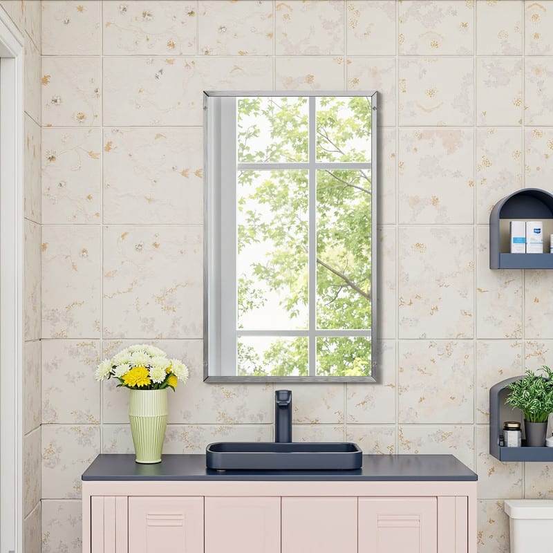 Full Length Free Standing Body Mirror Metal Framed Wall Mirror Large Floor Mirror