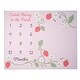 preview thumbnail 4 of 4, Lambs & Ivy Strawberry Patch Milestone Photo Opportunity Fleece Baby Blanket