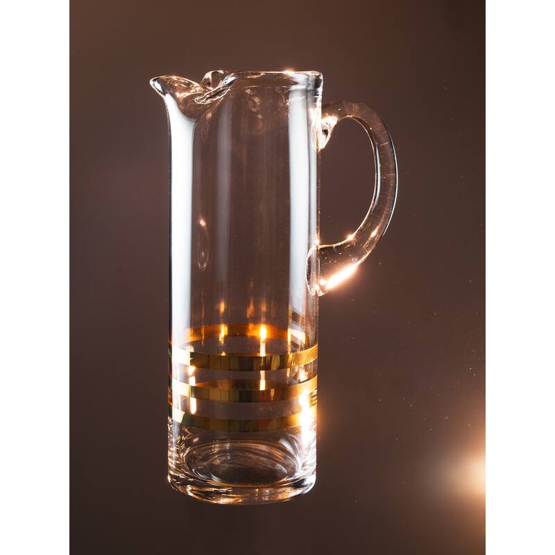 Majestic Gifts Inc. Glass Pitcher W/ Handle - 50 oz. -11" Height - 11"