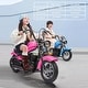 preview thumbnail 2 of 4, Electric Motorcycle 24V 250W 2 Speeds for Kids Rose