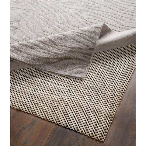 Martha Stewart Non-slip Hard Floor Rubber Rug Pad - Off-White