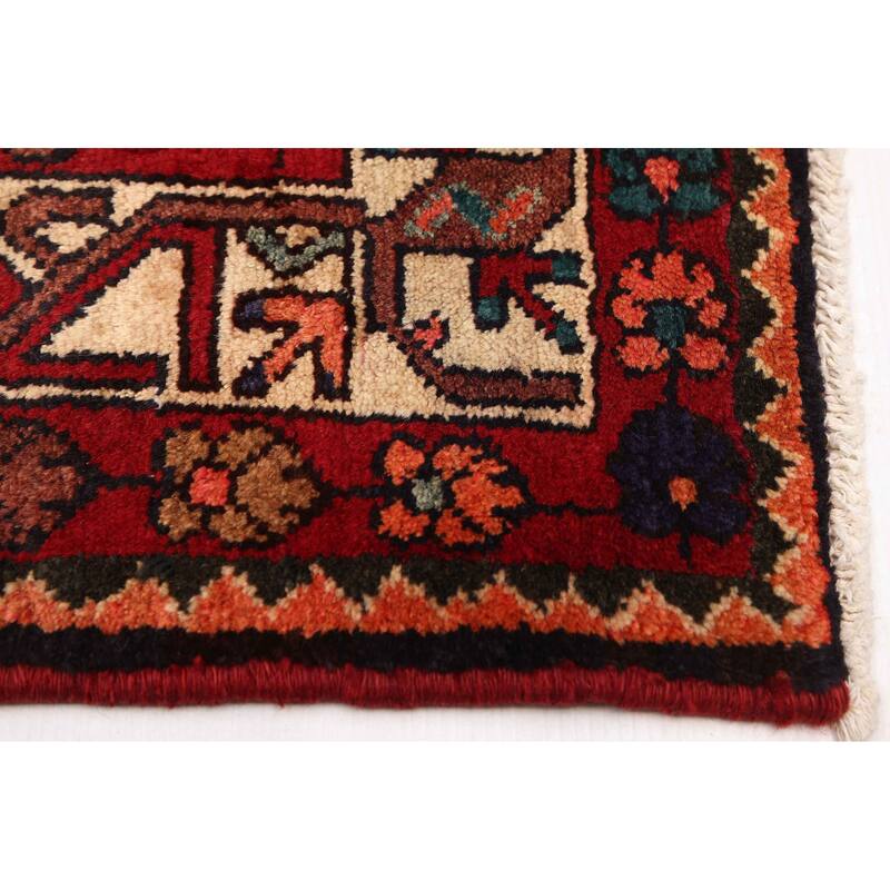 ECARPETGALLERY Hand-knotted Anadol Red Wool Rug - 4'7 x 9'0