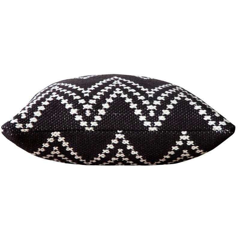 Sevita Modern Woven Chevron Throw Pillow