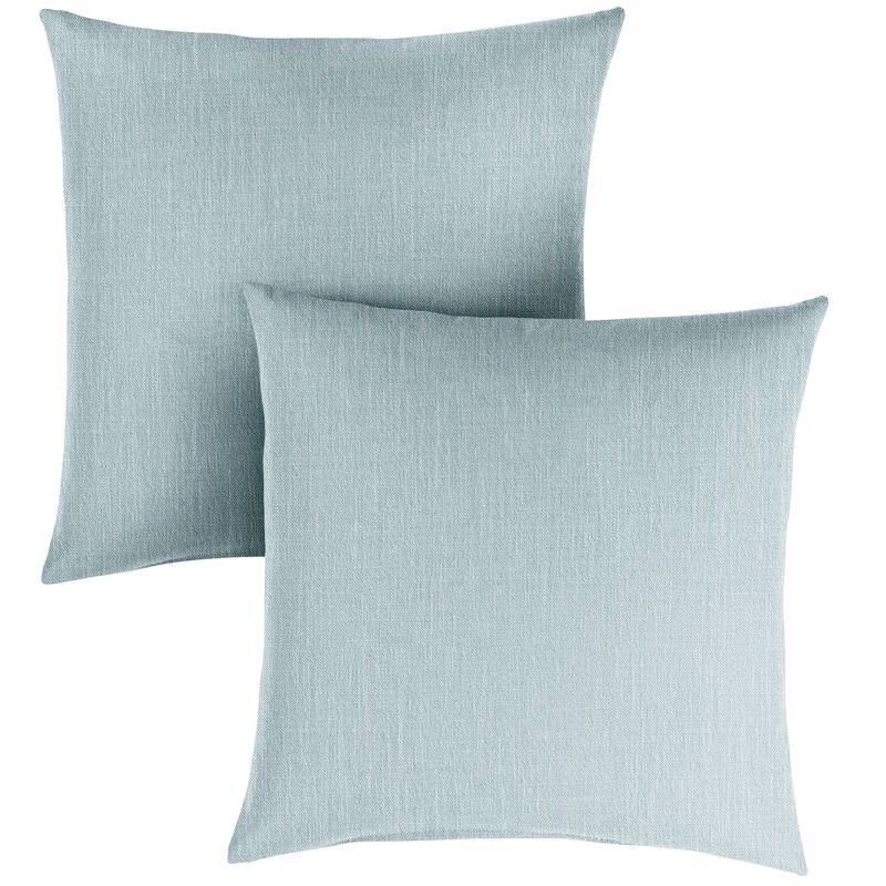 Sorra Home Linen Texture Pillows (Set of 2)