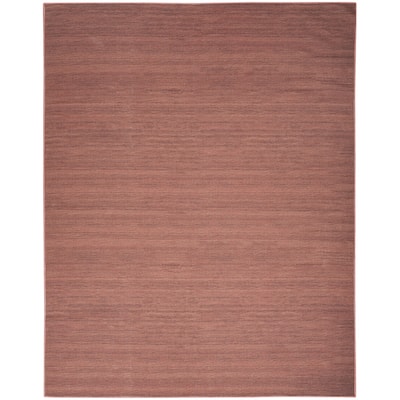 Nourison Washable Essentials Indoor Solid Area Rug