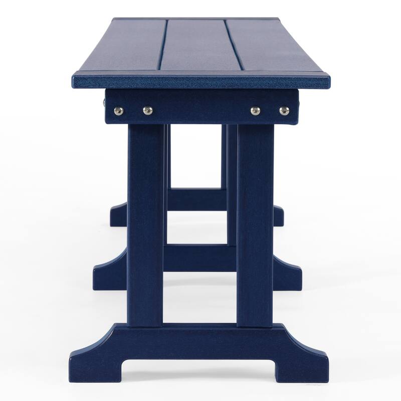 Laguna Hdpe All Weather Outdoor Patio 65" Bench