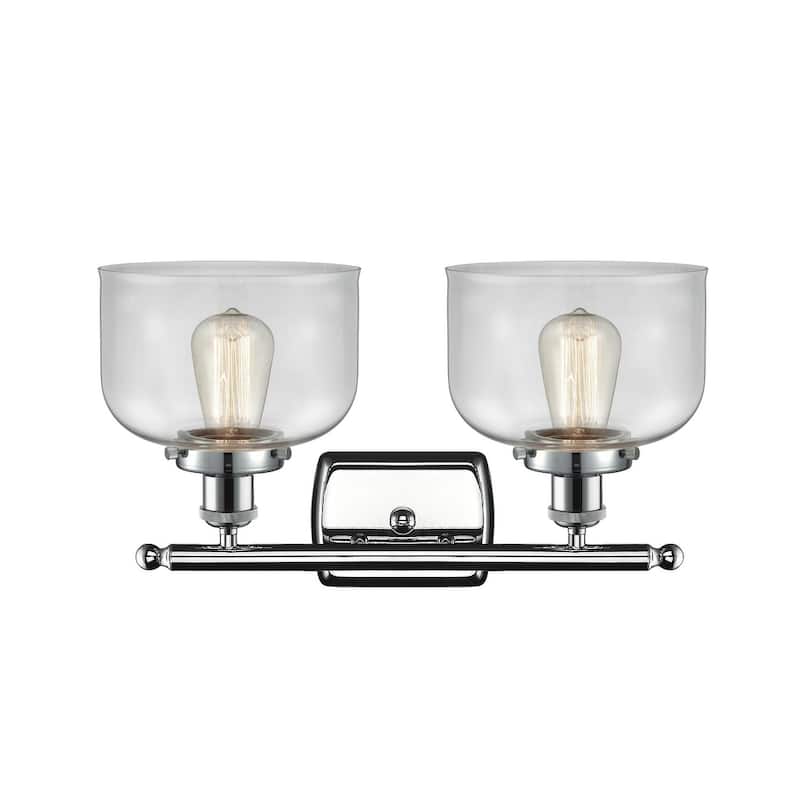 Innovations Lighting Large Bell 2 Light 16" Wide Vanity Light