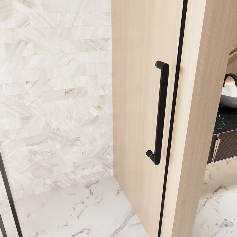 GDFStudio - Everett Frameless Single-Sliding Shower Door