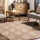 preview thumbnail 8 of 7, Nuloom Mitzy Casual Honeycomb Jute Area Rug