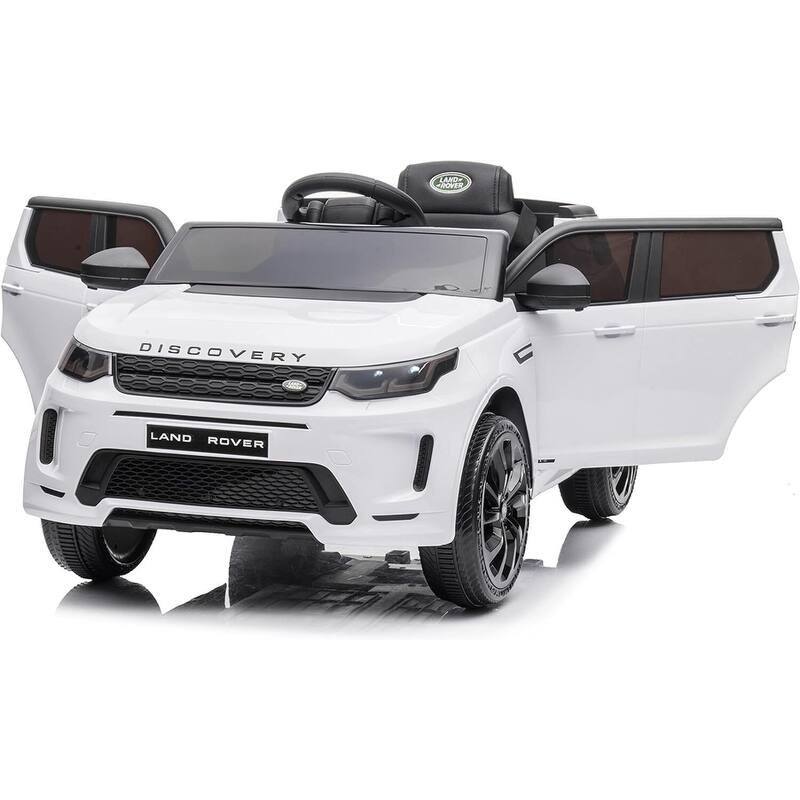 Ride on Car for Kids 12V Electric Vehicles Licensed Land Rover - White