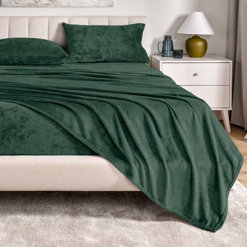 Bare Home Velvety Soft Microplush Sheet Set