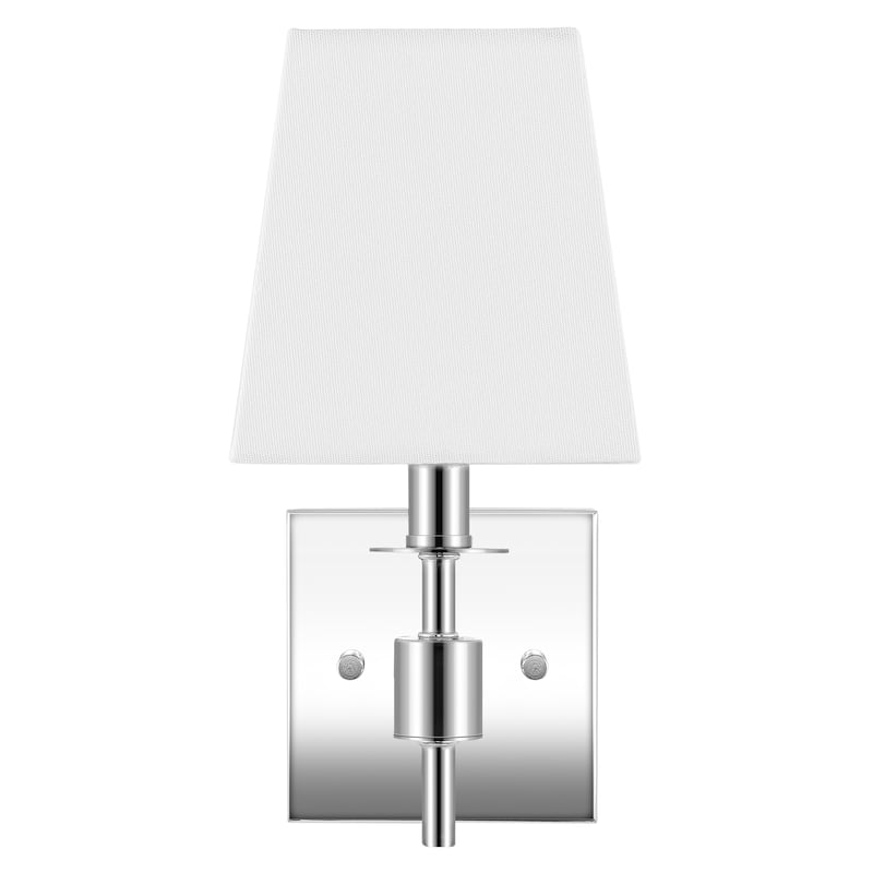 SAFAVIEH Lighting Bara 7-inch Fabric Shade Wall Sconce with Bulbs (Set of 2) - 7.3 In. W x 5.5 In. D x 11.3 In. H - 7Wx6Dx11H