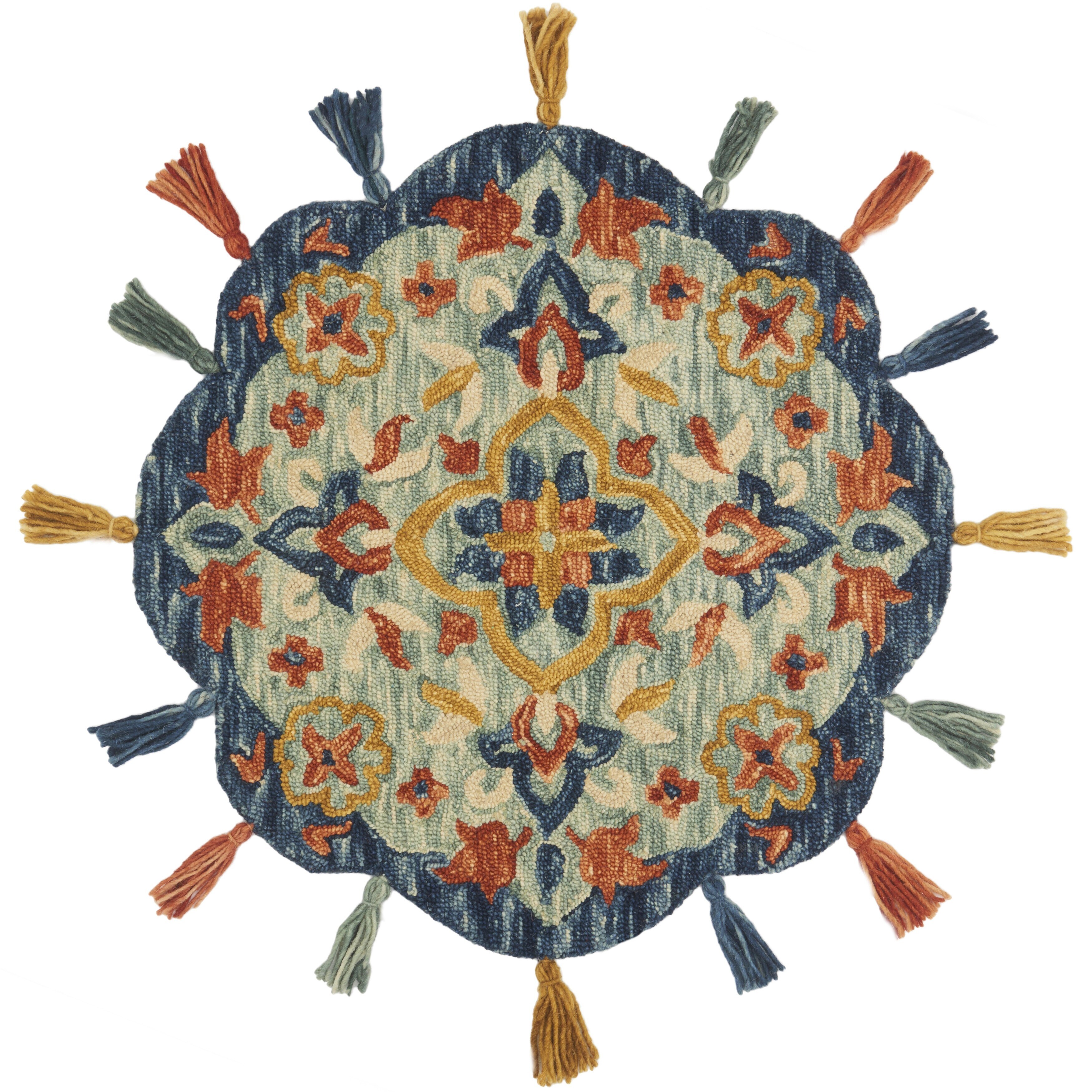 Alexander Home Sophie Medallion Spice Hand Hooked 100 Wool Tassel Rug 3 X 3 Round 3 X 3 Round On Sale Overstock 17927911 It is a source of power for her, but not her only source of power. alexander home sophie medallion spice hand hooked 100 wool tassel rug 3 x 3 round 3 x 3 round