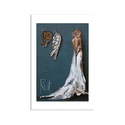 Butterfly And Wings Fine Art by Ruth's Angels - Multi