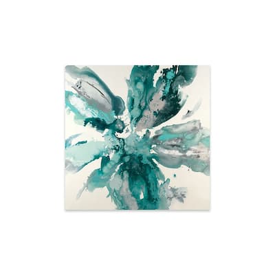 Flower Explosion Print On Acrylic Glass by Randy Hibberd