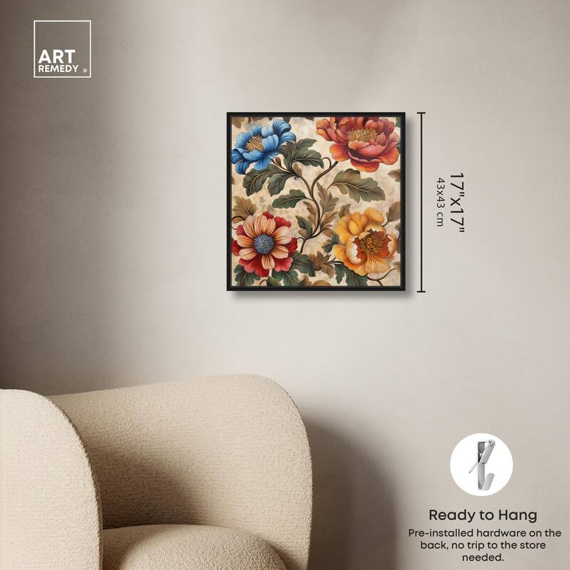 Golden Gardenia III Canvas by Art Remedy