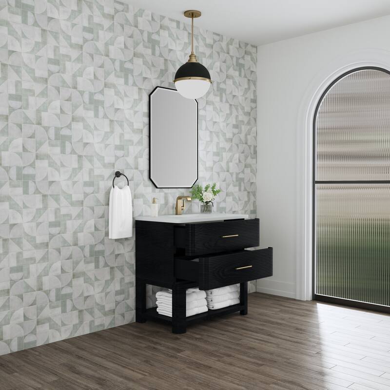 James Martin Vanities D704-V36-3WZ Lucian 36" Free Standing Single