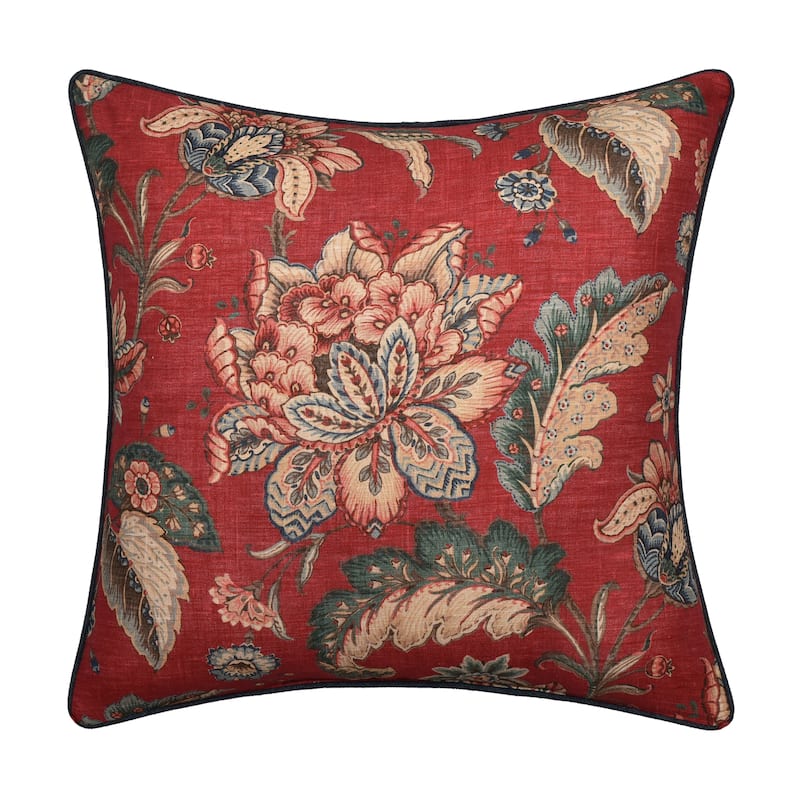 Enchanted Garden 20" Square Decorative Throw Pillow