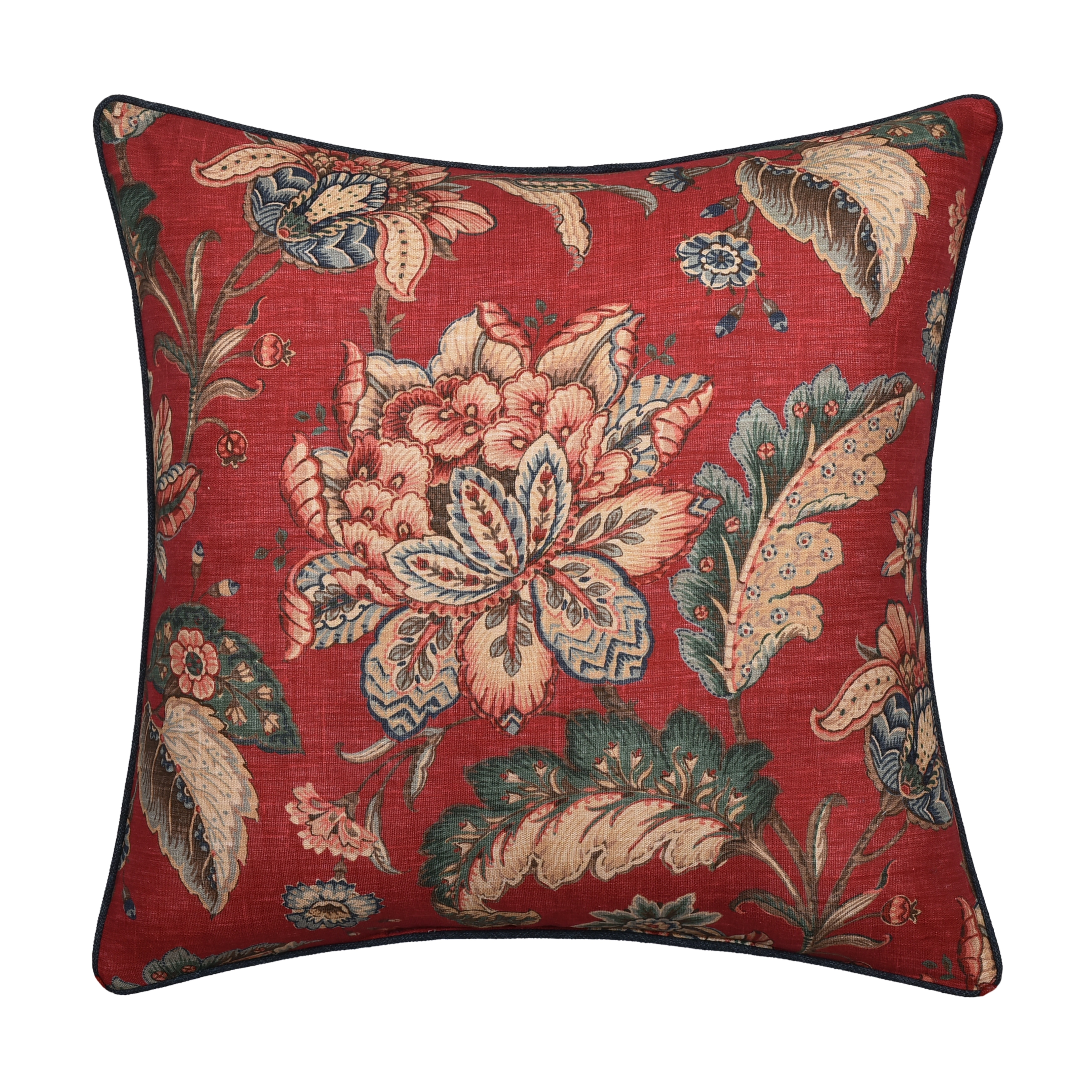 Enchanted Garden 20" Square Decorative Throw Pillow