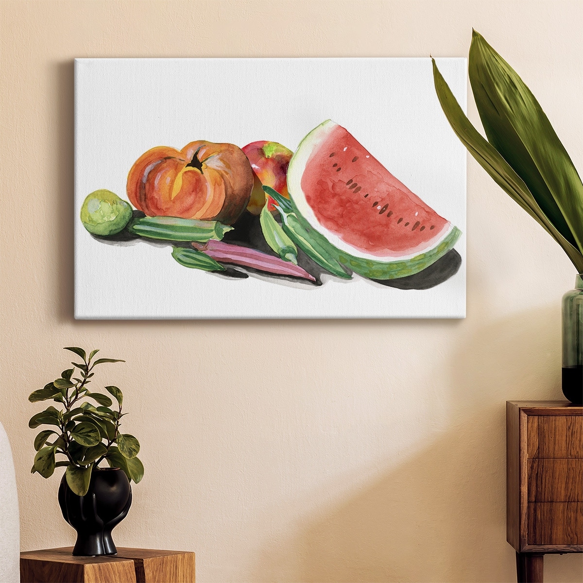 Farmer's Market II Premium Gallery Wrapped Canvas Ready to Hang On Sale  Bed Bath  Beyond 37352870