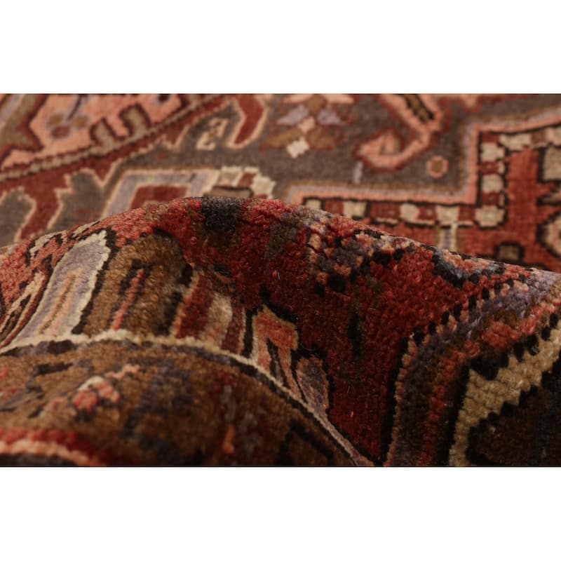ECARPETGALLERY Hand-knotted Sarabi Dark Copper Wool Rug - 6'8 x 10'6