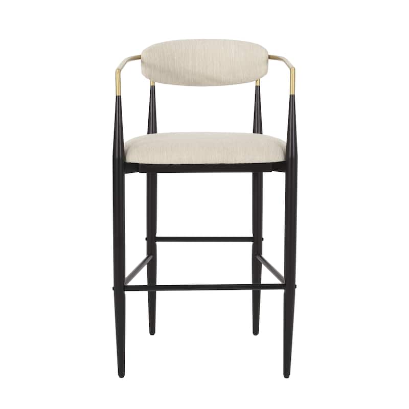 Ostweer Furniture Set of 2 260LBS Bar Stools - Beige