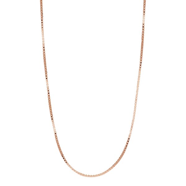pure rose gold necklace