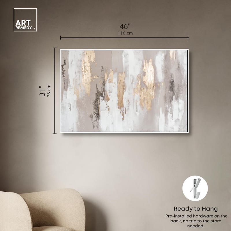 Gilded Brilliance I Canvas by Art Remedy