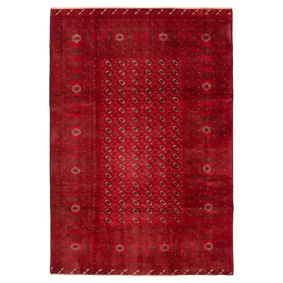 Teimani Red Rug 6'6" x 9'6" - 6'6 x 9'6
