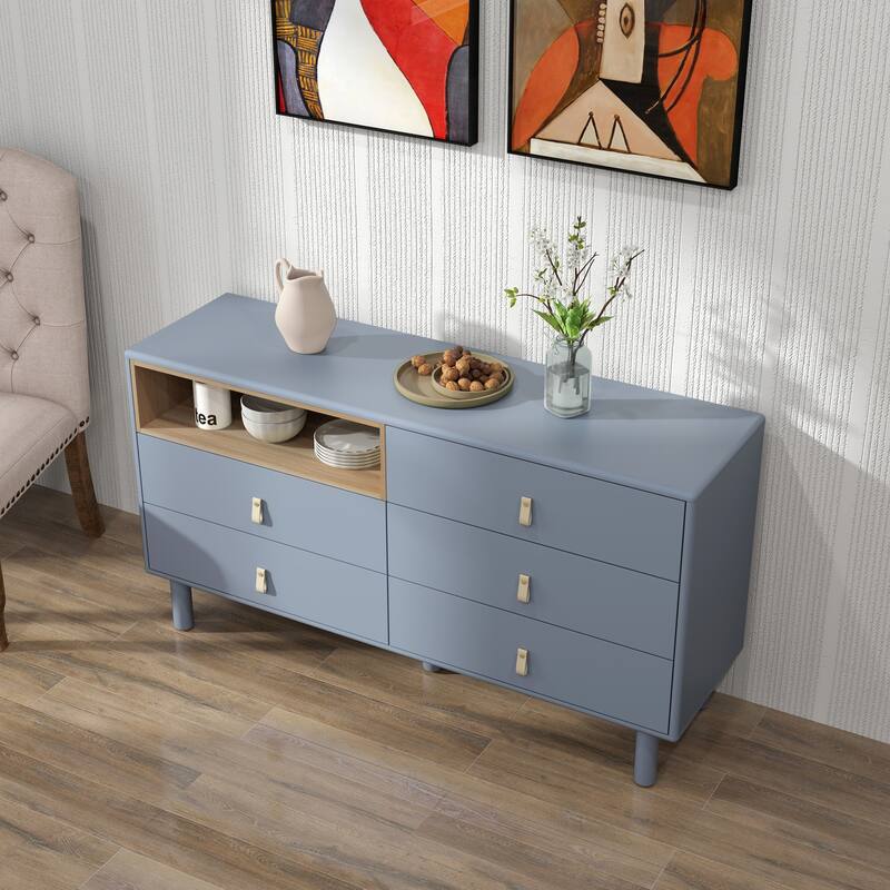 PU Leather Swivel Chair with Wood Armrests