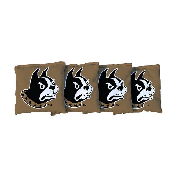 slide 2 of 3, Wofford College Terriers Gold Cornhole Bags All-Weather Resin Filled