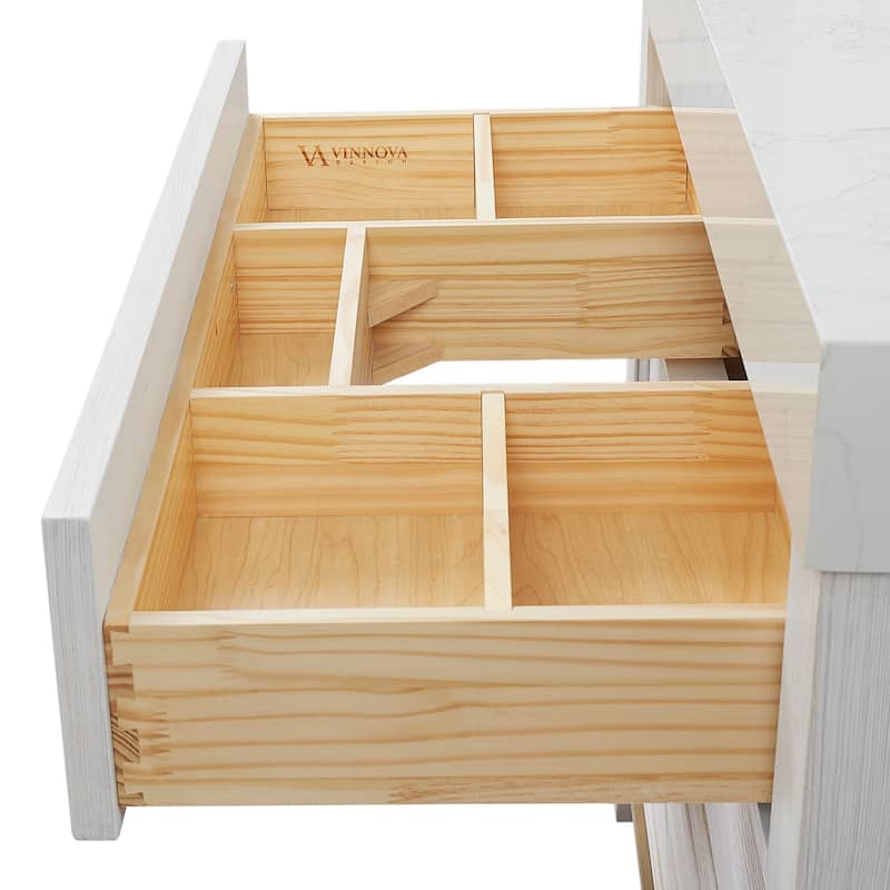 Leon 36 in. Single Bathroom Vanity with Composite Stone Top