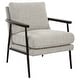 preview thumbnail 4 of 6, Uttermost Sebastian Cast Iron Accent Chair - 26"W x 33"H x 33"D