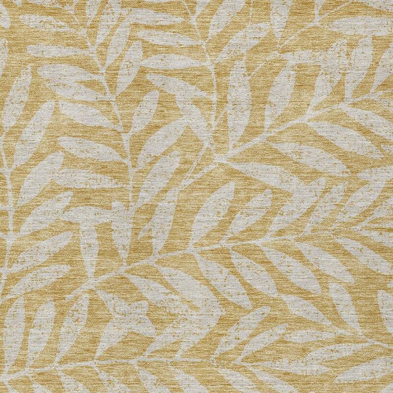HomeRoots Floral Transitional Rectangle Outdoor Rug