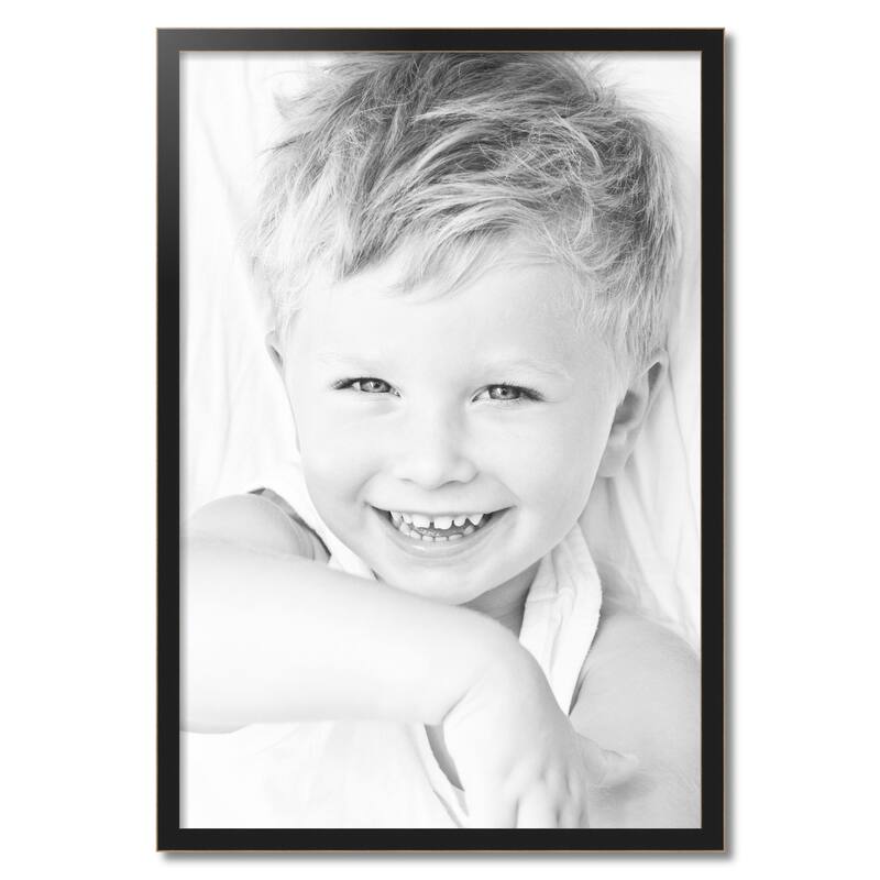 ArtToFrames Metro Modern 27x40 Inch Picture Frame, 1.25 Inch MDF Poster Frame Available in Multiple Colors (FRBW26-27x40)