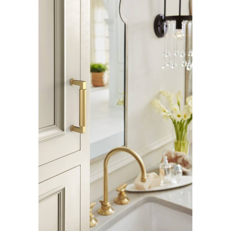 Amerock BP37483 Balon 3-3/4" Center to Center Smooth Handle Cabinet