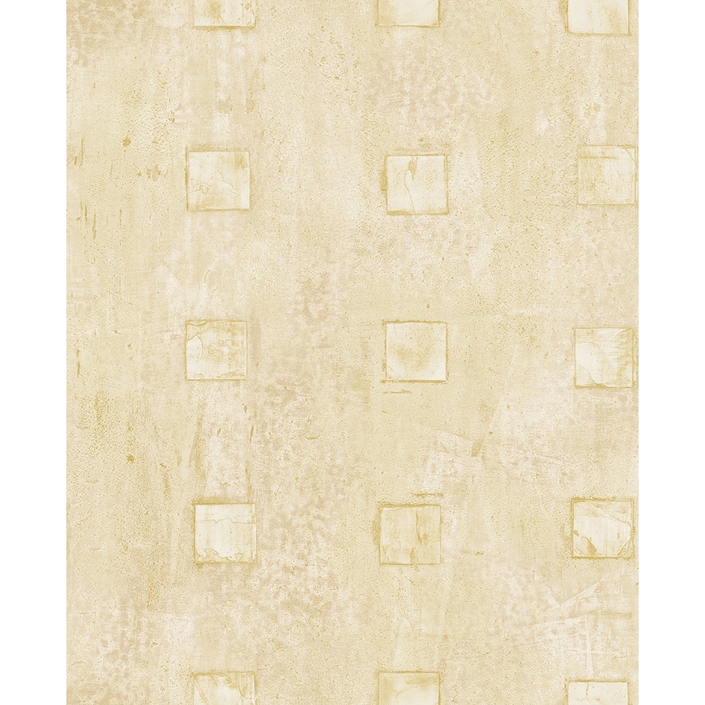 Seabrook Designs Dixon Faux Squares Unpasted Wallpaper
