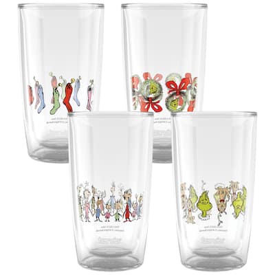 Tervis Dr. Seuss Grinch Who Stole Christmas Holiday Crystal Collection Made in USA Double Walled Insulated Travel Tumbler,