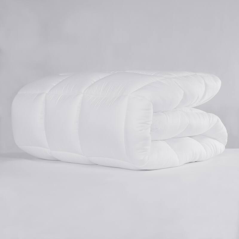 Serta Down Illusion Pillowtop Mattress Topper, Down Alternative - White