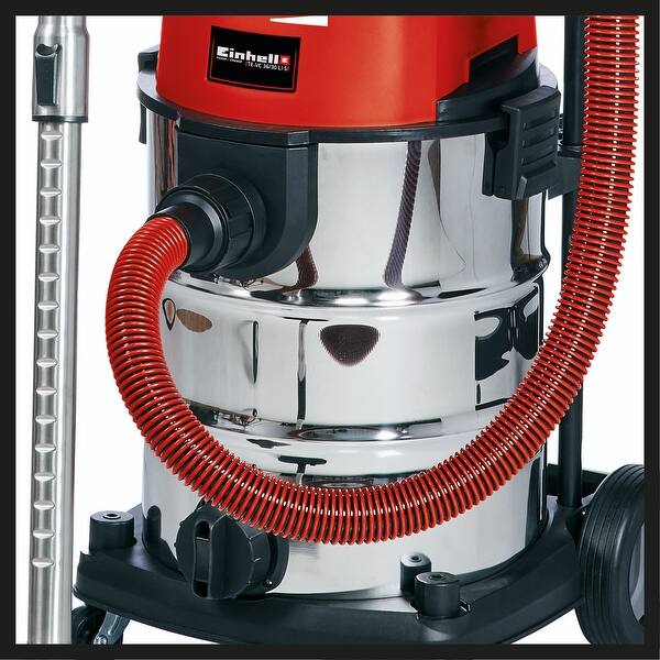 Einhell Te Vc 36 30 Li Pxc 36v Cordless Wet Dry Shop Vacuum Tool Only Overstock Red